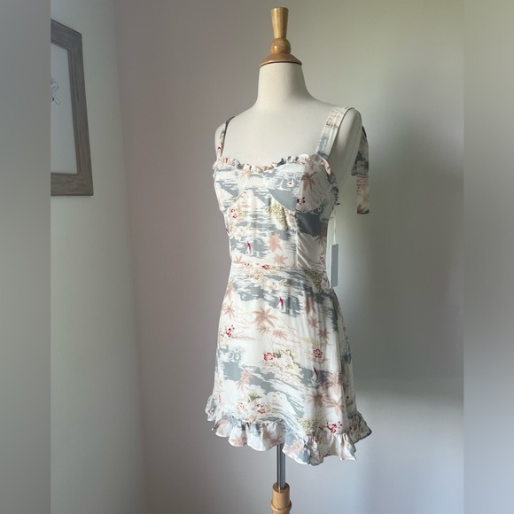 Reformation Christine Long Beach Mini Dress - Picture 6 of 10